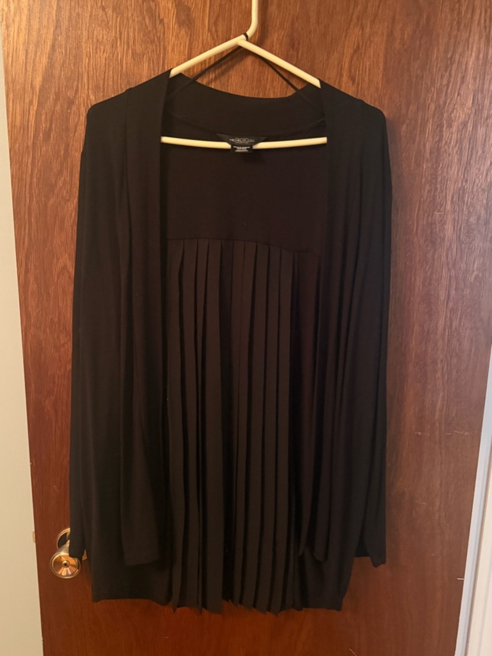 Michel Studio Black Sleeveless Shell Top
